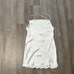 Zara White Mini Dress